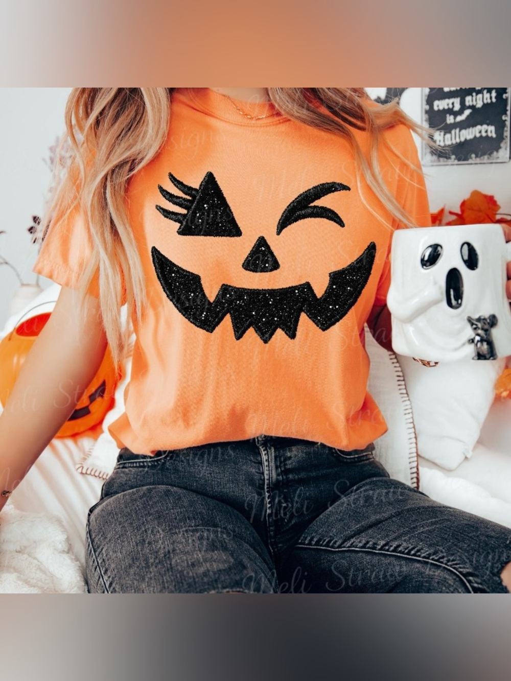 Halloween Jack-o'-Lantern Graphic Tee
